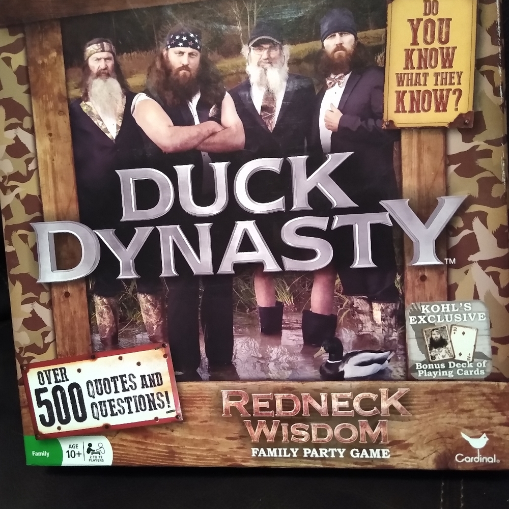 Duck Dynasty-Redneck Wisdom Family Party Game